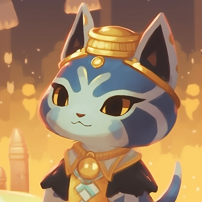 Image For Post | Close-up of Ankha, with emphasis on her detailed facial markings. cat-themed animal crossing pfp - [animal crossing pfp art](https://hero.page/pfp/animal-crossing-pfp-art)