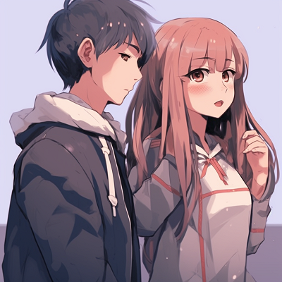 Image For Post | Parallel anime boy and girl figures, illustrated with consistent style and color coordination. best boy and girl matching anime pfp - [Matching Anime PFP Best Friends Collection](https://hero.page/pfp/matching-anime-pfp-best-friends-collection)