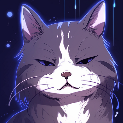 Image For Post | Anime cat character glowing with neon lights, high contrast and dark background. superb anime cat pfp ideas - [Anime Cat PFP Universe](https://hero.page/pfp/anime-cat-pfp-universe)