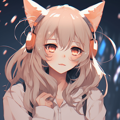 Image For Post | Animated profile of an anime character with animal ears, bright contrasting colors and polished lines. stylish cute animated pfp - [cute animated pfp](https://hero.page/pfp/cute-animated-pfp)