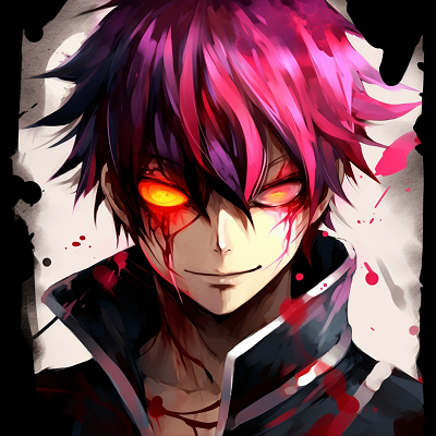 Image For Post | Natsu Dragneel from Fairy Tail in combat mode, strong lines and bright colors. high definition badass anime pfp - [Badass Anime Pfp Collection](https://hero.page/pfp/badass-anime-pfp-collection)