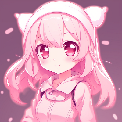 Image For Post | Profile picture featuring softly shaded anime character, focus on facial features with prominent pink tones. animated pink anime pfps - [Pink Anime PFP](https://hero.page/pfp/pink-anime-pfp)