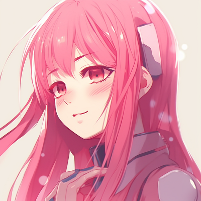 Image For Post | Profile of Zero Two, a contrast of pink hair and turquoise eyes. distinctive pink anime pfp concepts - [Pink Anime PFP](https://hero.page/pfp/pink-anime-pfp)