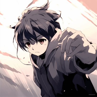 Image For Post | A close-up on the steely gaze of an anime protagonist, showcasing clarity and detailed linework. anime boy pfp gif collection - [anime pfp gif](https://hero.page/pfp/anime-pfp-gif)