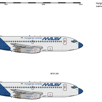 Image For Post MALÉV Hungarian Airlines Boeing 737 Family
