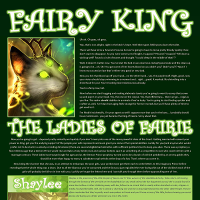 Image For Post Fairy King CYOA