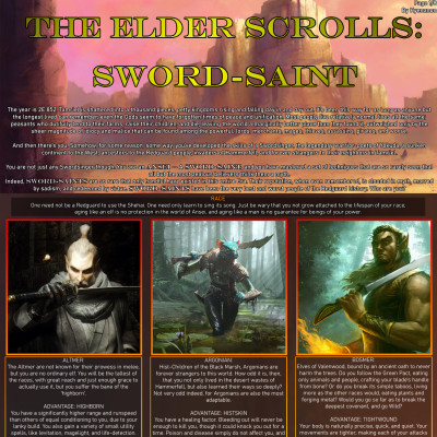 Image For Post The Elder Scrolls: SWORD-SAINT CYOA v0.9