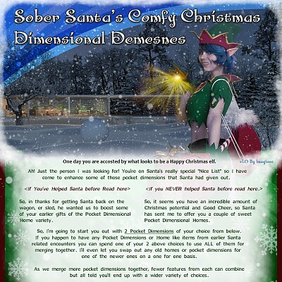 Image For Post Sober Santa's Comfy Christmas Dimensional Demesnes CYOA by Imaginos9
