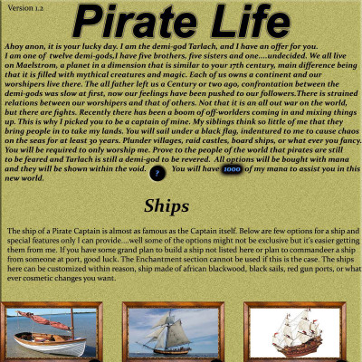 Image For Post Pirate Life CYOA from /tg/