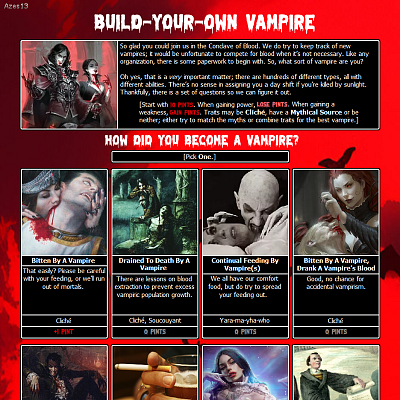 Image For Post Build-Your-Own Vampire CYOA