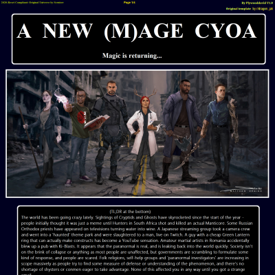 Image For Post A New (M)Age CYOA by hillerj