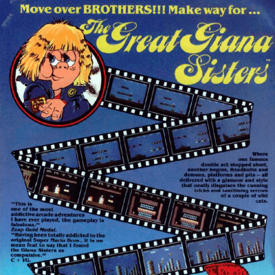 The Great Giana Sisters - Video Game From The Late 80's