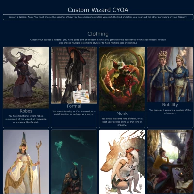 Image For Post Custom Wizard CYOA by graevface