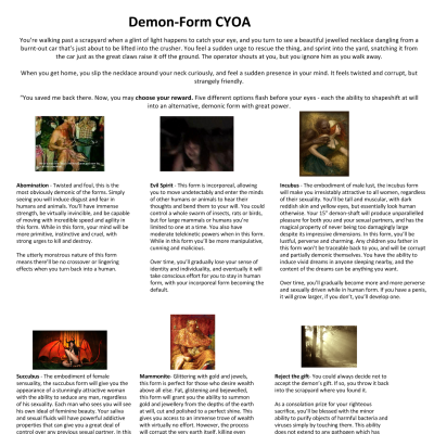 Image For Post Demon-Forms CYOA