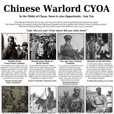Image For Post Chinese Warlord CYOA from 4chan