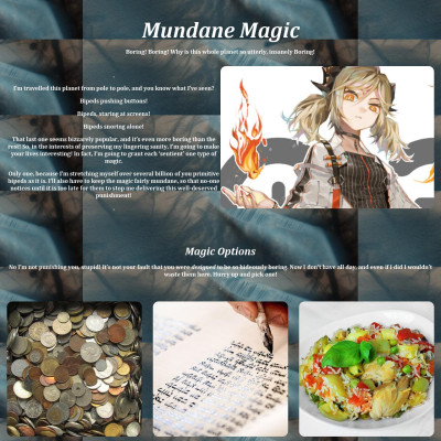 Image For Post Mundane Magic CYOA by carthienes