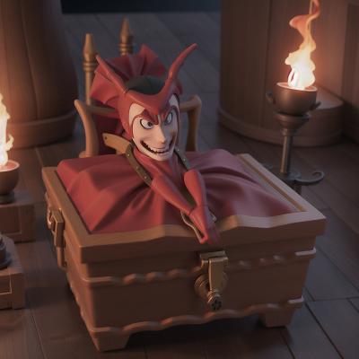 Image For Post Anime, circus, ninja, fire, space, vampire's coffin, HD, 4K, AI Generated Art