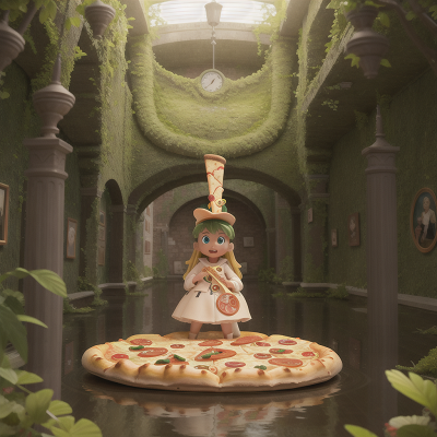 Image For Post Anime, museum, angel, pizza, swamp, exploring, HD, 4K, AI Generated Art