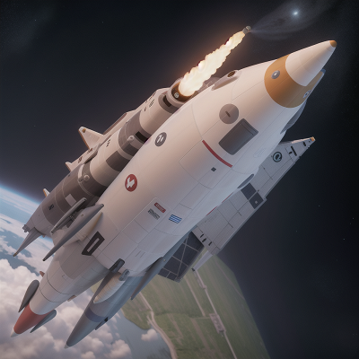 Image For Post Anime, space shuttle, shield, yeti, confusion, rocket, HD, 4K, AI Generated Art