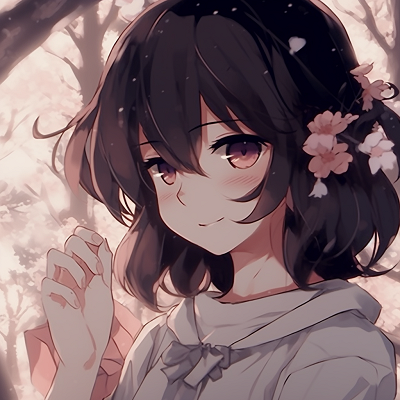 Image For Post | Anime profile with flourishing cherry blossoms, lovely pink shades, and elegant details. gorgeous anime pfp aesthetic - [Aesthetic PFP Anime Collection](https://hero.page/pfp/aesthetic-pfp-anime-collection)
