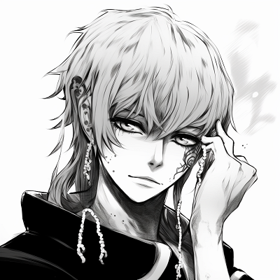 Image For Post | A masterful sketch of Gintoki's profile in detail, the play between light and shadow creates depth. fascinating  anime profile picture in black and white - [Anime Profile Picture Black and White](https://hero.page/pfp/anime-profile-picture-black-and-white)
