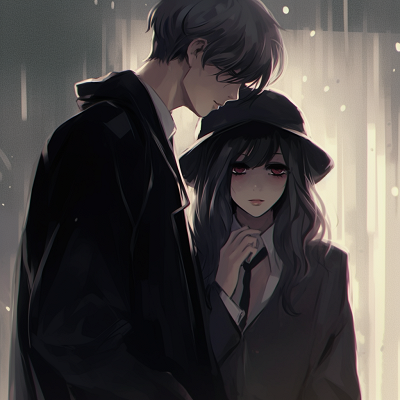 Image For Post Ddetective Lovebirds 4 - mystery-themed couple anime pfp