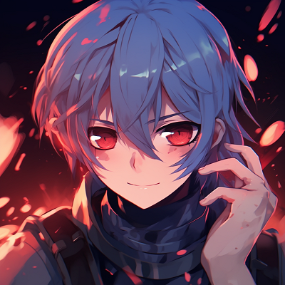 Image For Post | Todoroki using his dual elements, fiery and icy tones juxtapose each other beautifully. 512x512 animated pfp - [512x512 Anime pfp Collection](https://hero.page/pfp/512x512-anime-pfp-collection)
