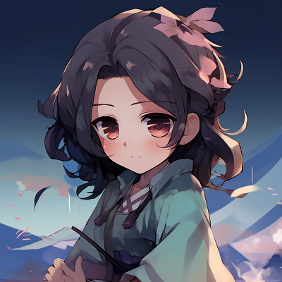 Image For Post | Tanjiro dressed in traditional kimono, displaying vibrant patterns and crisp delineation. cute anime pfp artworks - [cute pfp anime](https://hero.page/pfp/cute-pfp-anime)
