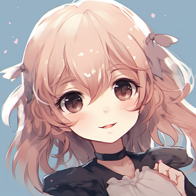Image For Post Anime Girl with a Bright Smile - adorable anime pfp illustrations