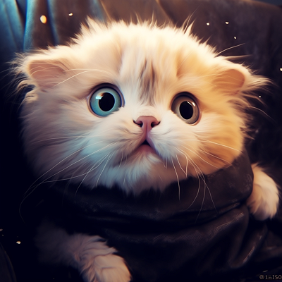 Image For Post | Animated cat character with big expressive eyes, detailed fur, and vibrant colors. adorable animal wallpaper collection - [cute animal pfp](https://hero.page/pfp/cute-animal-pfp)