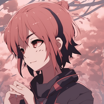 Image For Post | Sakura Haruno encapsulated in cherry blossom aesthetic, vibrant pastel color palette and serene expression. anime pfp aesthetic graphic illustrations - [Ultimate Anime PFP Aesthetic](https://hero.page/pfp/ultimate-anime-pfp-aesthetic)