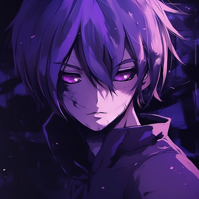 Image For Post | Sasuke Uchiha surrounded by a mysterious purple aura, detailed lines and contrasting hues. top-notch purple anime wallpapers - [Expert Purple Anime PFP](https://hero.page/pfp/expert-purple-anime-pfp)