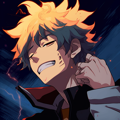 Image For Post | Naruto Uzumaki with a goofy grin, expressive lines and bright colors funny anime pfp gif collection - [anime pfp gif](https://hero.page/pfp/anime-pfp-gif)