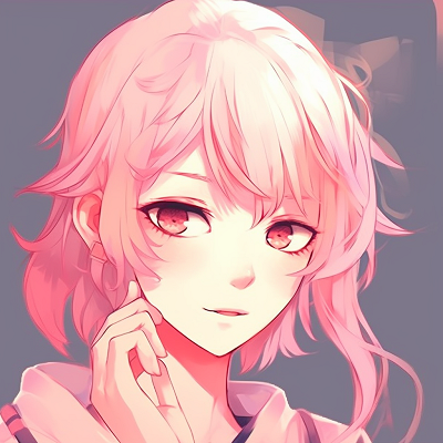 Image For Post | Anime character surrounded by a rose petal effect, providing a soft romantic atmosphere. pink anime pfps for boys - [Pink Anime PFP](https://hero.page/pfp/pink-anime-pfp)