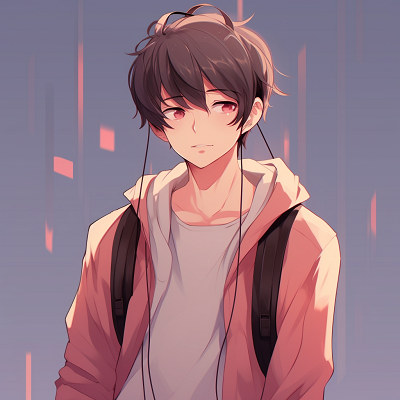 Image For Post | Anime guy wearing headphones, tech-themed elements and cool color scheme. trendy anime guy pfp - [Anime Guy PFP](https://hero.page/pfp/anime-guy-pfp)