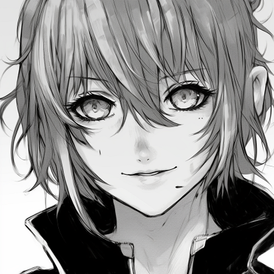 Image For Post | An expressive anime character in black and white, featuring intense eye details. black and white anime pfp manga - [anime pfp manga optimized](https://hero.page/pfp/anime-pfp-manga-optimized)