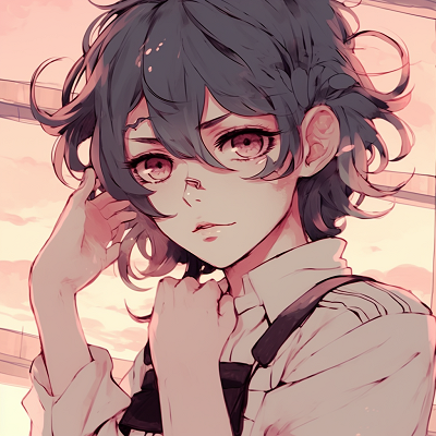 Image For Post | A character portrait in warm tones, displaying soft shading. aesthetic anime pfp manga - [anime pfp manga optimized](https://hero.page/pfp/anime-pfp-manga-optimized)