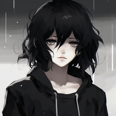 Image For Post | Anime character featuring grunge aesthetic elements, distinct textures and shading. unique emo anime pfp - [emo anime pfp Collection](https://hero.page/pfp/emo-anime-pfp-collection)