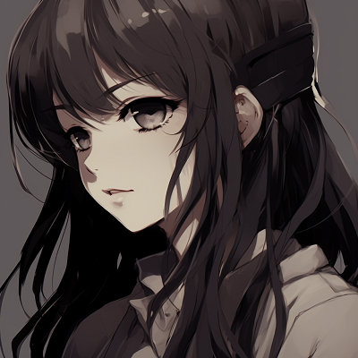 Image For Post | Anime girl in a contemplative pose, with a soft color palette and delicate shading. intriguing girl anime pfp - [Girl Anime PFP Territory](https://hero.page/pfp/girl-anime-pfp-territory)