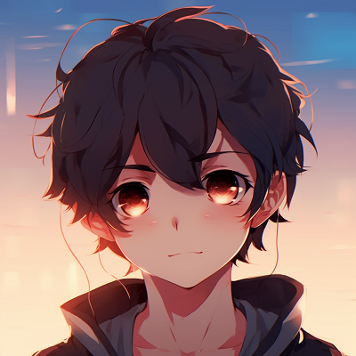 Image For Post | Close-up image of anime boy with sparkling eyes, vibrant colors with detailed rendition of eyes. cute anime guy pfp choices pfp for discord. - [anime pfp guy](https://hero.page/pfp/anime-pfp-guy)
