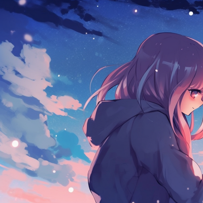 Image For Post | Two characters sharing a quiet moment, sunset hues and a peaceful ambiance. adorable match pfp for couples pfp for discord. - [match pfp for couples, aesthetic matching pfp ideas](https://hero.page/pfp/match-pfp-for-couples-aesthetic-matching-pfp-ideas)
