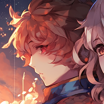 Image For Post | Two characters under a celestial sky, detailed constellations and brilliant hues. genshin matching pfp with unique looks pfp for discord. - [genshin matching pfp, aesthetic matching pfp ideas](https://hero.page/pfp/genshin-matching-pfp-aesthetic-matching-pfp-ideas)