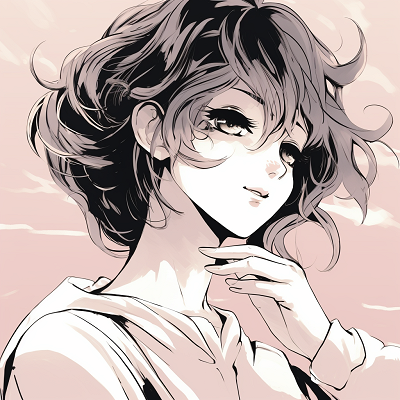 Image For Post | Soft shades used for a manga character, detailed illustration with an ambient setting. aesthetic manga pfp pfp for discord. - [Manga Anime PFP](https://hero.page/pfp/manga-anime-pfp)