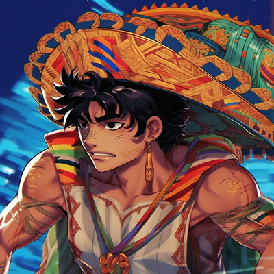 Image For Post | Fierce depiction of an Aztec warrior in anime style, vibrant colors and dynamic pose. inspiring mexican anime pfp designs pfp for discord. - [Mexican Anime Pfp Collection](https://hero.page/pfp/mexican-anime-pfp-collection)