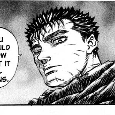 Image For Post | Aesthetic anime & manga PFP for discord, Berserk, Night of Miracles - 123, Page 6, Chapter 123. 1:1 square ratio. Aesthetic pfps dark, color & black and white. - [Anime Manga PFPs Berserk, Chapters 93](https://hero.page/pfp/anime-manga-pfps-berserk-chapters-93-141-aesthetic-pfps)