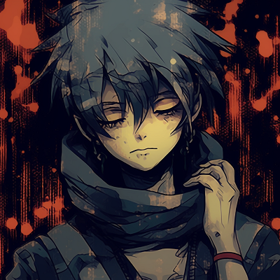 Image For Post | Naruto characterized against a grungy backdrop, elegant strokes and muted color palette. ultimate grunge anime aesthetic wallpapers - [Superior Anime Grunge Pfp](https://hero.page/pfp/superior-anime-grunge-pfp)