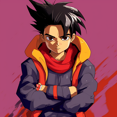 Image For Post | Gohan from Dragon Ball Z in a fashionable pose, punchy colors, and a charming wink. anime pfps with dripping charm pfp for discord. - [Ultimate Drippy Anime PFP](https://hero.page/pfp/ultimate-drippy-anime-pfp)