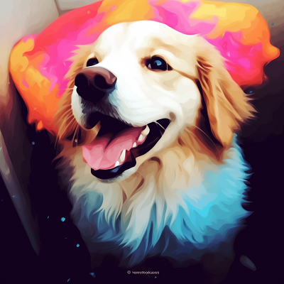 Image For Post | Smiling Golden Retriever in anime style, characterized by light shading and distinct outlines. dog type pfp pfp for discord. - [Funny Animal PFP](https://hero.page/pfp/funny-animal-pfp)