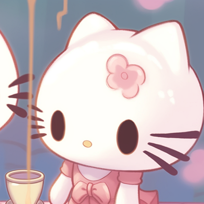 Image For Post | Close-up of two Hello Kitty characters, highlighting the use of contrasting colors. cute hello kitty pfp matching pfp for discord. - [hello kitty pfp matching, aesthetic matching pfp ideas](https://hero.page/pfp/hello-kitty-pfp-matching-aesthetic-matching-pfp-ideas)