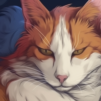 Image For Post | Two anime-style cats, detailed fur and contrasting colors, standing side by side. matching pfp cat styles pfp for discord. - [matching pfp cat, aesthetic matching pfp ideas](https://hero.page/pfp/matching-pfp-cat-aesthetic-matching-pfp-ideas)